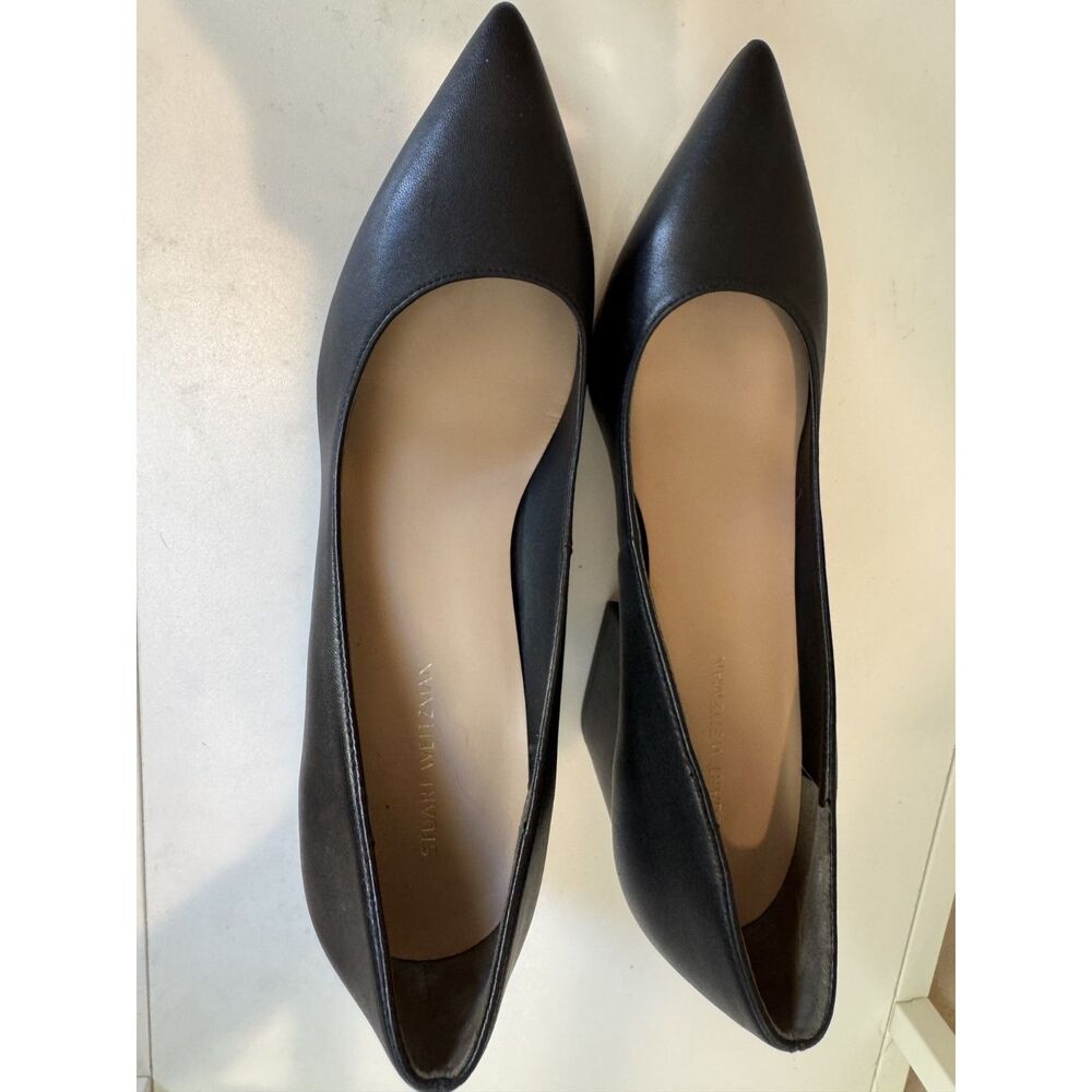 Stuart Weitzman Ave 75 Sleek Block Pump